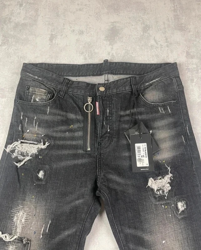 🌸 Dsquared2 grey/black slim fit jeans Size 40/L 🌸 – photo 3